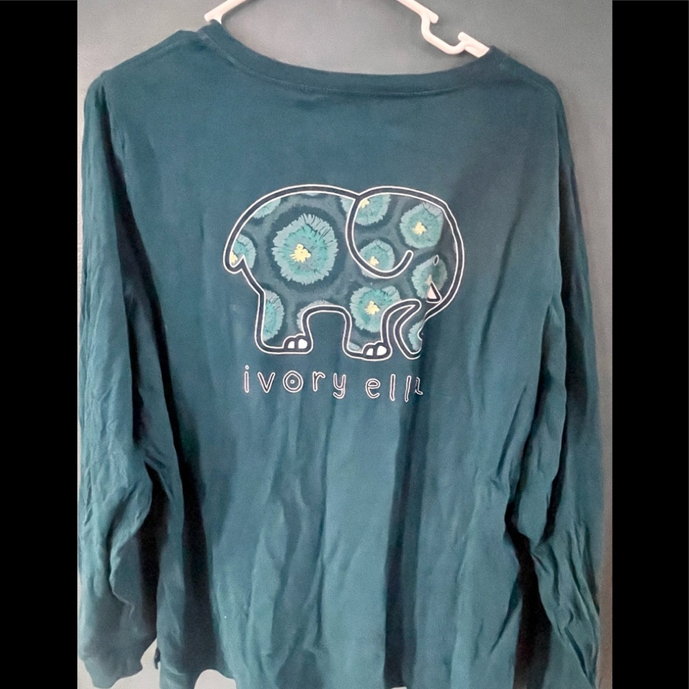Long sleeve ivory Ella shirt